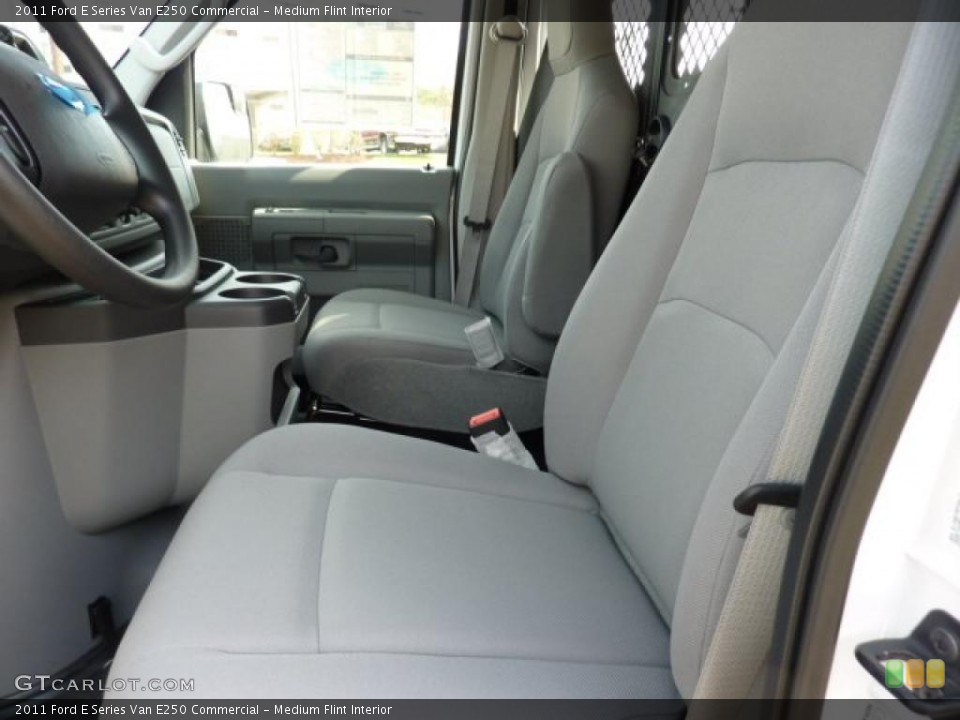 Medium Flint Interior Photo for the 2011 Ford E Series Van E250 Commercial #48128572