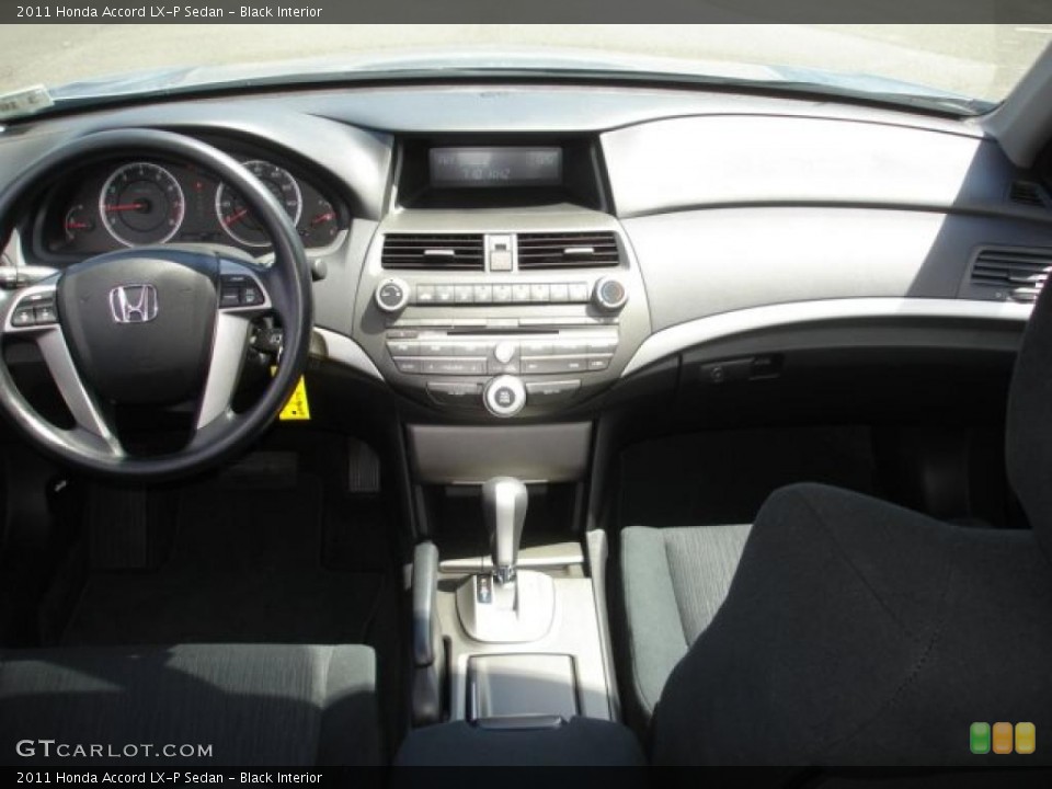 Black Interior Dashboard for the 2011 Honda Accord LX-P Sedan #48130159