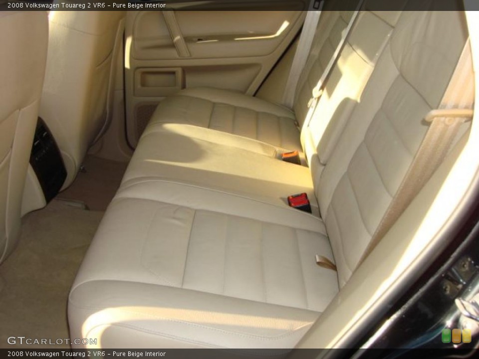 Pure Beige Interior Photo for the 2008 Volkswagen Touareg 2 VR6 #48131417