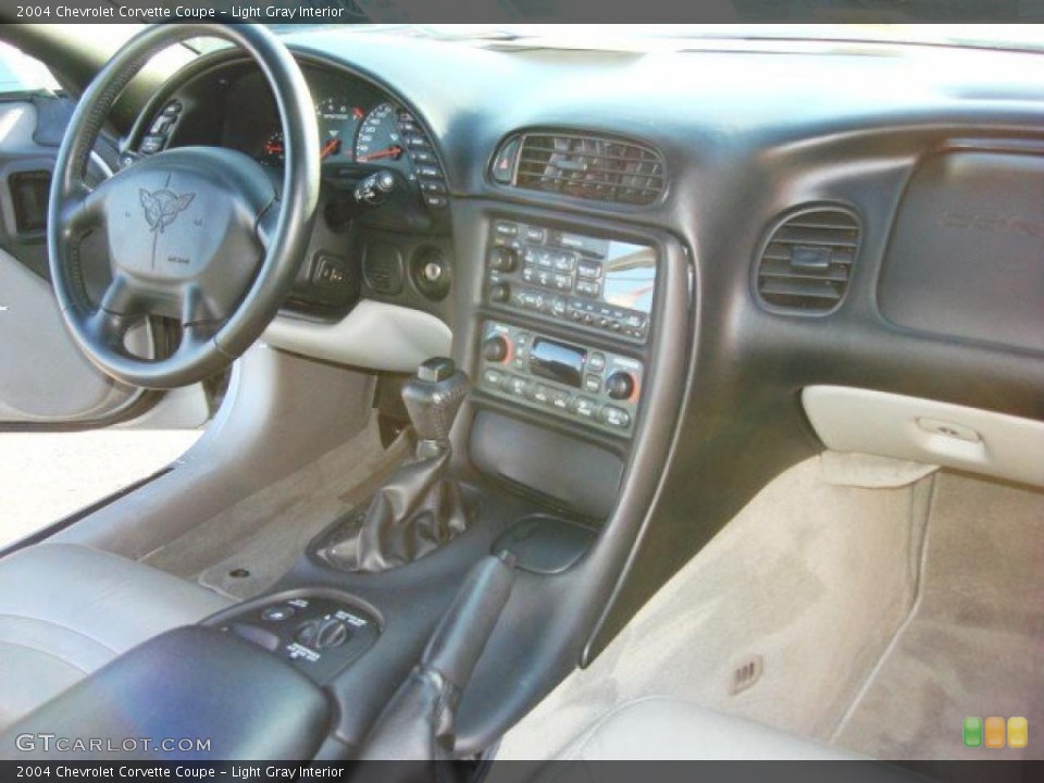 Light Gray Interior Dashboard for the 2004 Chevrolet Corvette Coupe #48132221