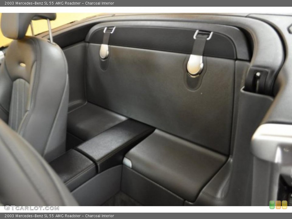 Charcoal Interior Photo for the 2003 Mercedes-Benz SL 55 AMG Roadster #48132542