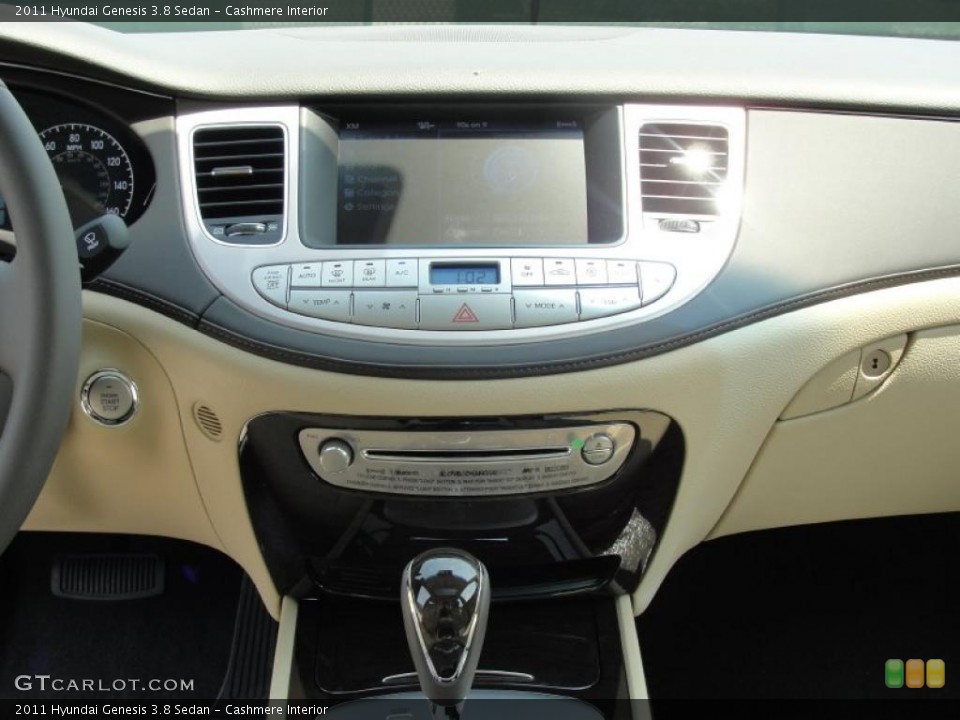 Cashmere Interior Controls for the 2011 Hyundai Genesis 3.8 Sedan #48133067