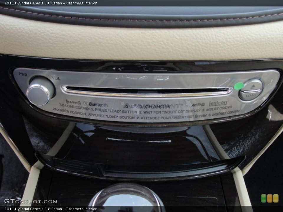 Cashmere Interior Controls for the 2011 Hyundai Genesis 3.8 Sedan #48133119