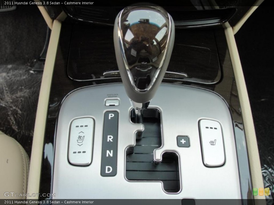 Cashmere Interior Transmission for the 2011 Hyundai Genesis 3.8 Sedan #48133136