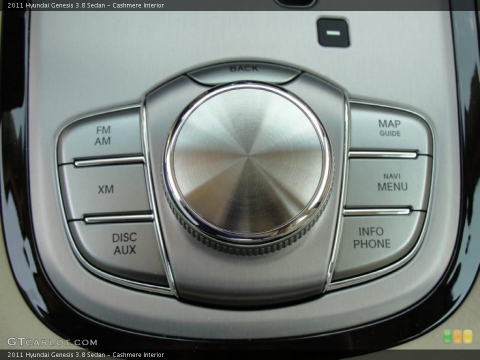 Cashmere Interior Controls for the 2011 Hyundai Genesis 3.8 Sedan #48133151