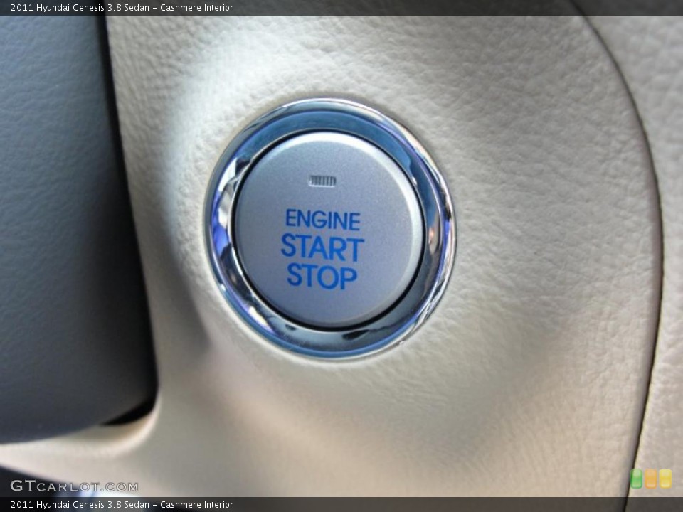 Cashmere Interior Controls for the 2011 Hyundai Genesis 3.8 Sedan #48133166