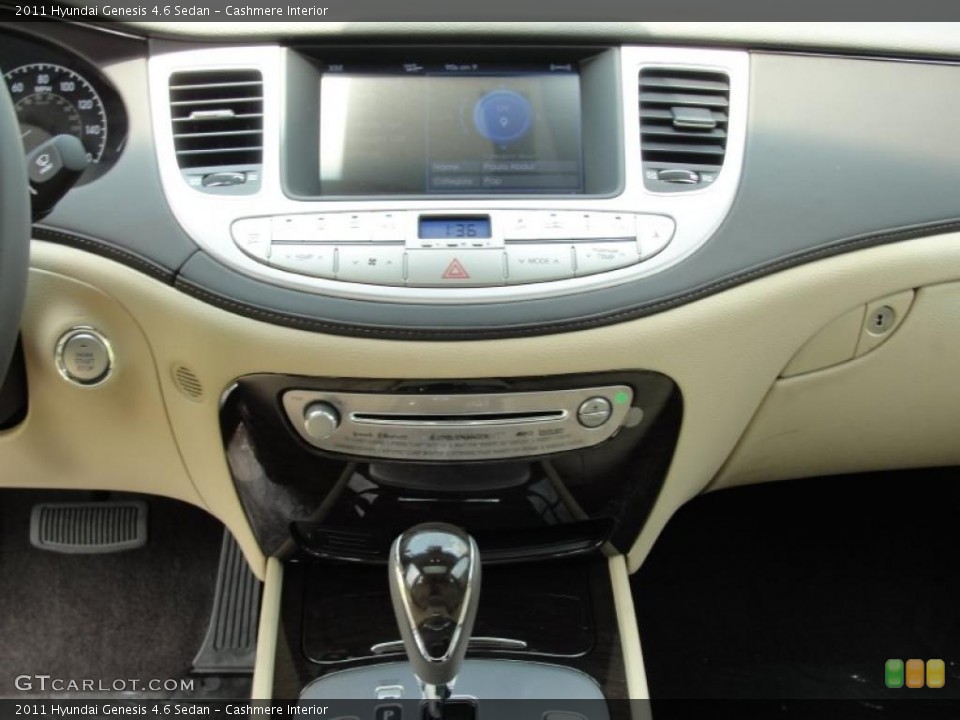 Cashmere Interior Controls for the 2011 Hyundai Genesis 4.6 Sedan #48133683