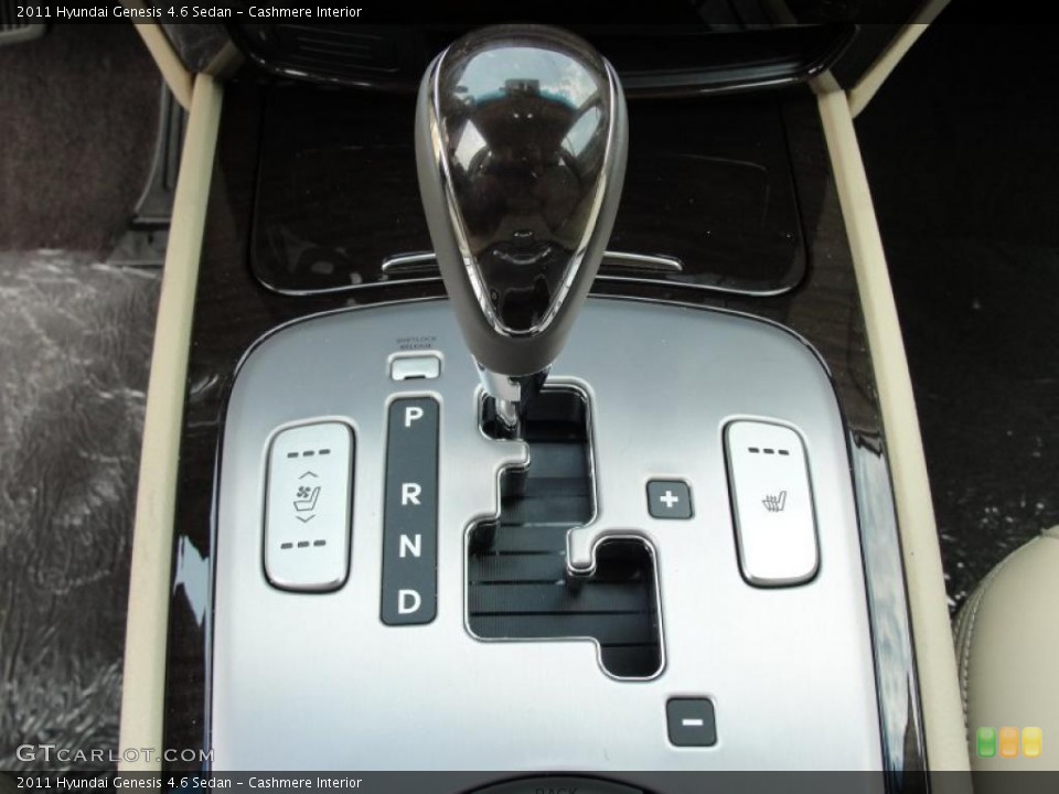 Cashmere Interior Transmission for the 2011 Hyundai Genesis 4.6 Sedan #48133721