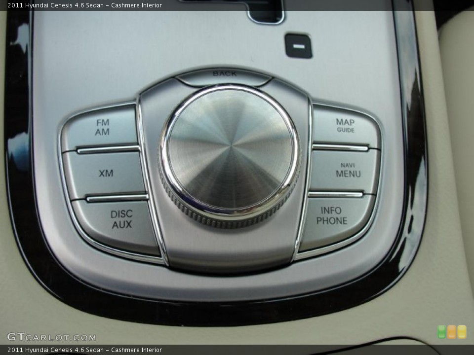 Cashmere Interior Controls for the 2011 Hyundai Genesis 4.6 Sedan #48133736