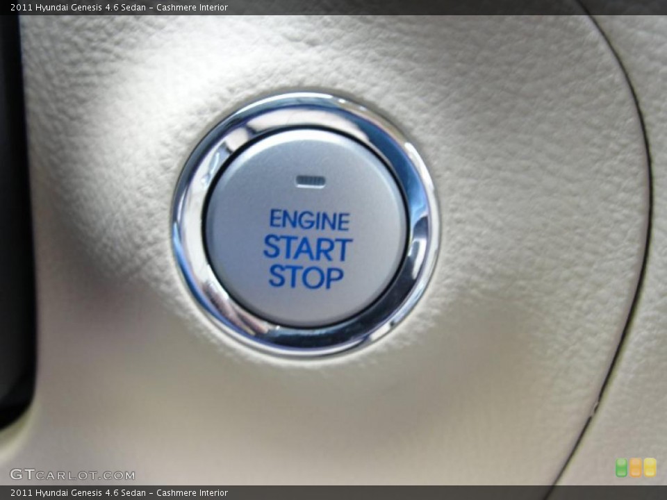 Cashmere Interior Controls for the 2011 Hyundai Genesis 4.6 Sedan #48133751