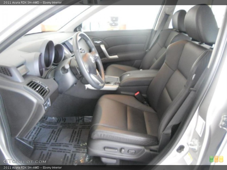 Ebony Interior Photo for the 2011 Acura RDX SH-AWD #48135993