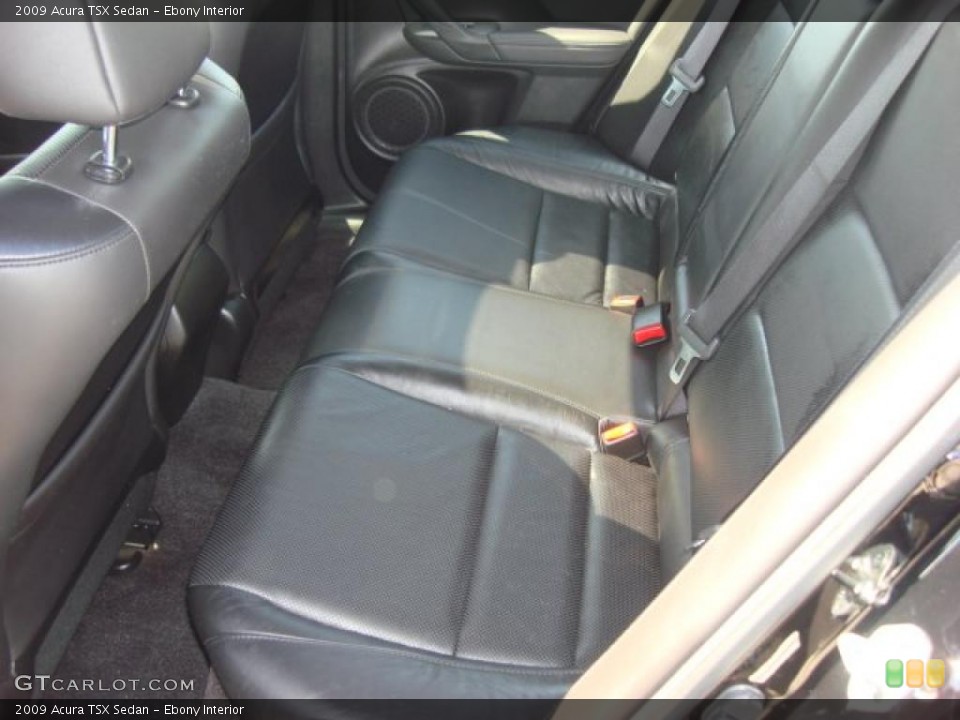 Ebony Interior Photo for the 2009 Acura TSX Sedan #48136794