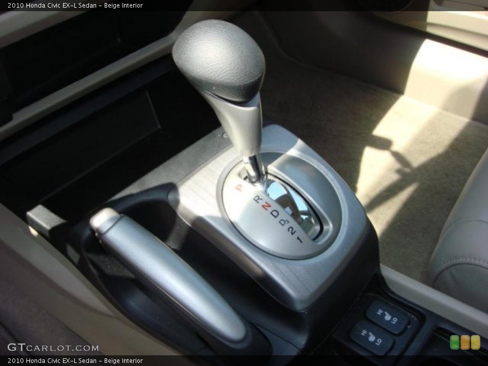 Beige Interior Transmission for the 2010 Honda Civic EX-L Sedan #48137022