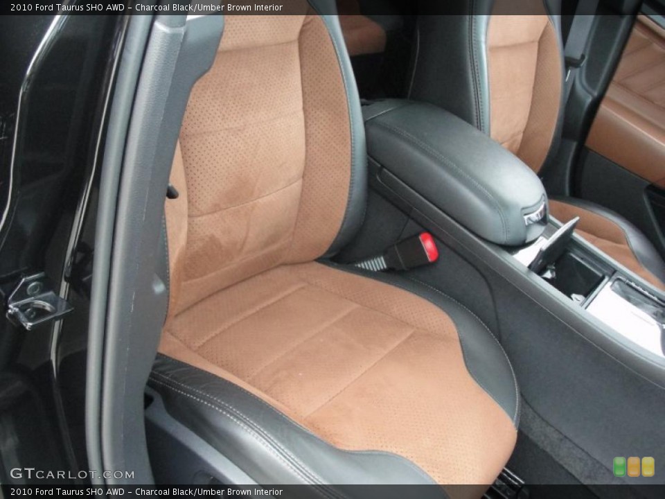 Charcoal Black/Umber Brown Interior Photo for the 2010 Ford Taurus SHO AWD #48140235