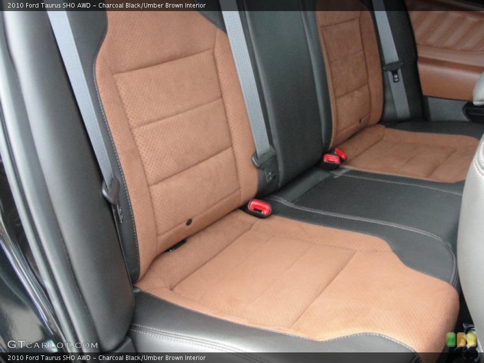 Charcoal Black/Umber Brown Interior Photo for the 2010 Ford Taurus SHO AWD #48140268