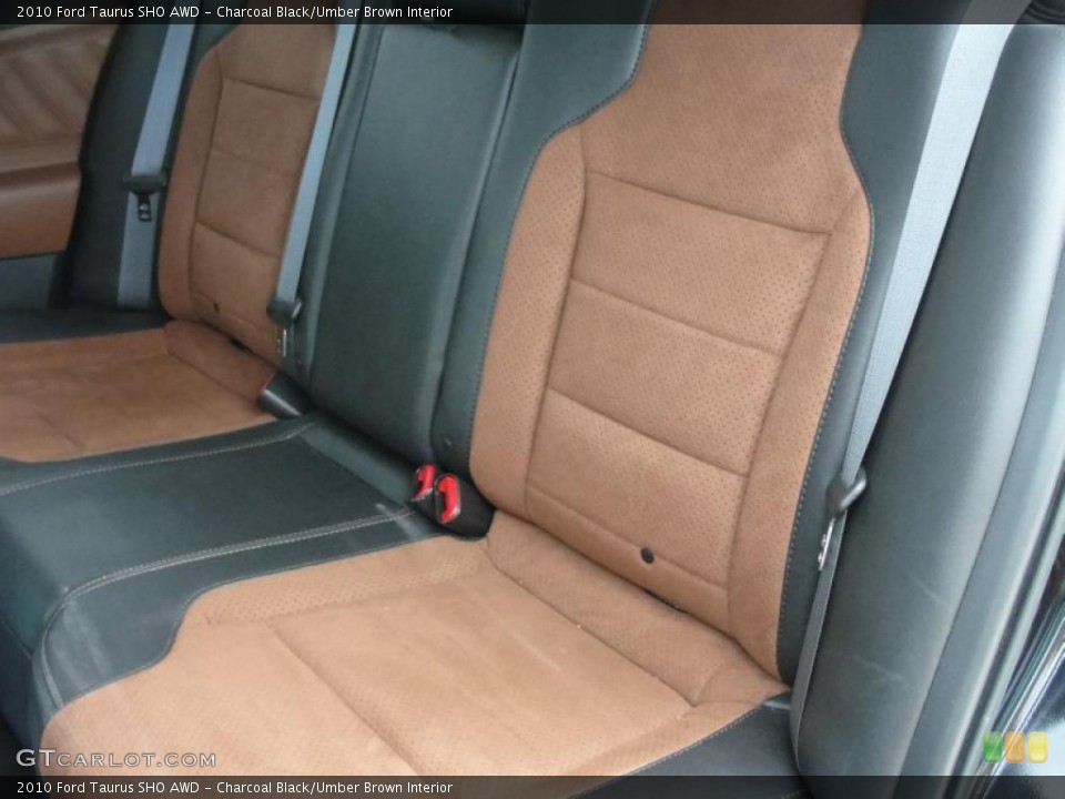 Charcoal Black/Umber Brown Interior Photo for the 2010 Ford Taurus SHO AWD #48140310