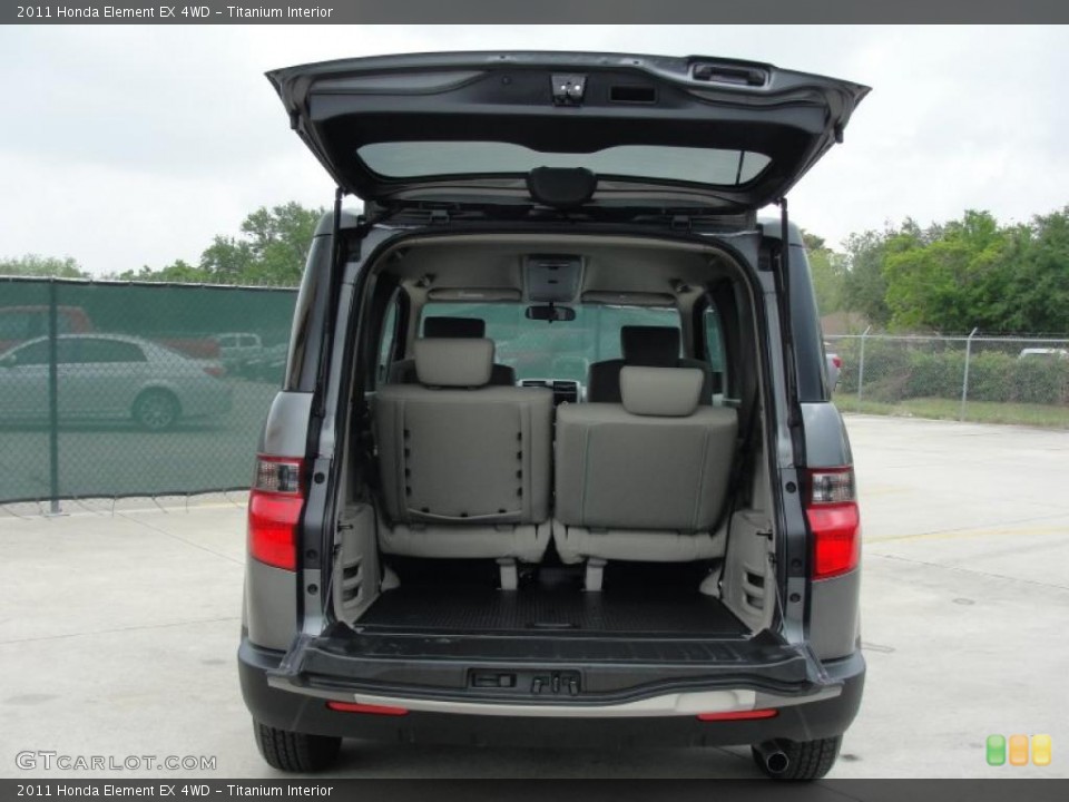 Titanium Interior Trunk for the 2011 Honda Element EX 4WD #48141060