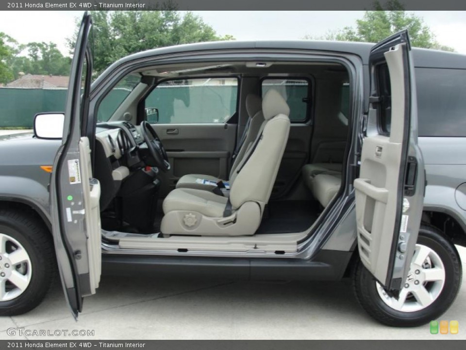 Titanium Interior Photo for the 2011 Honda Element EX 4WD #48141090