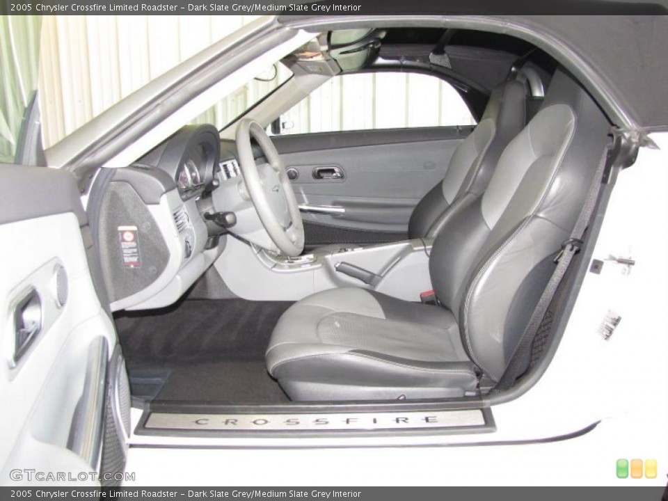 Dark Slate Grey/Medium Slate Grey Interior Photo for the 2005 Chrysler Crossfire Limited Roadster #48141606
