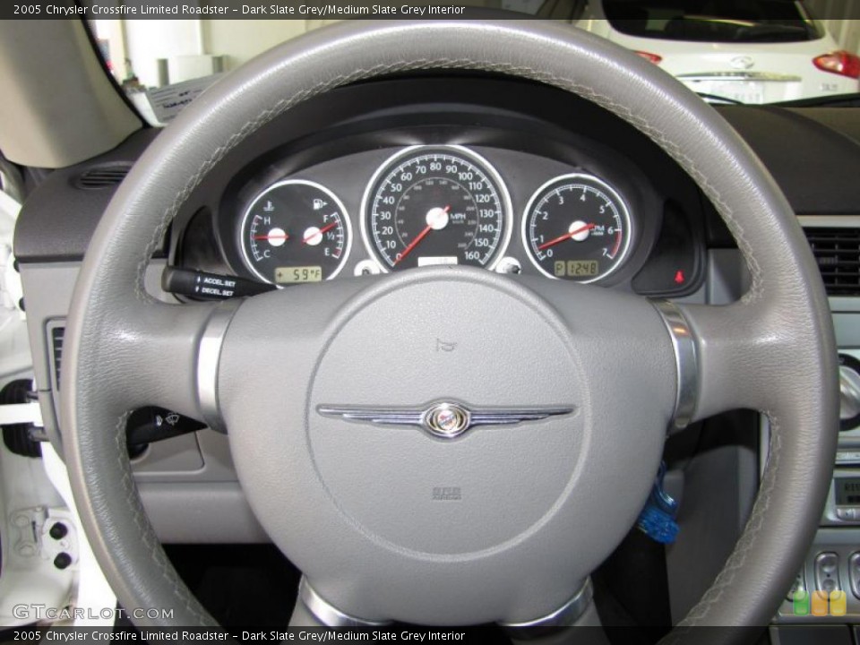Dark Slate Grey/Medium Slate Grey Interior Gauges for the 2005 Chrysler Crossfire Limited Roadster #48141666