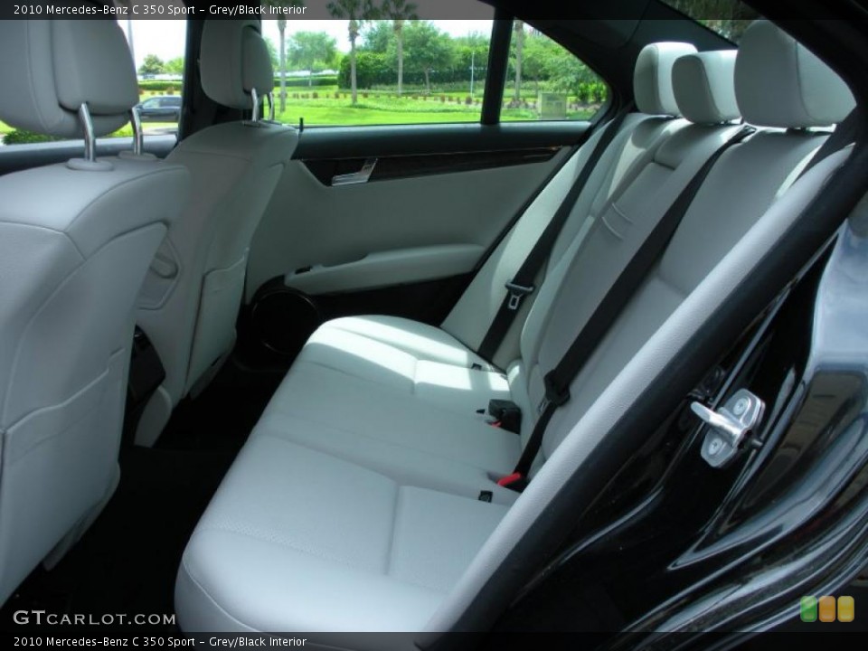 Grey/Black Interior Photo for the 2010 Mercedes-Benz C 350 Sport #48142086