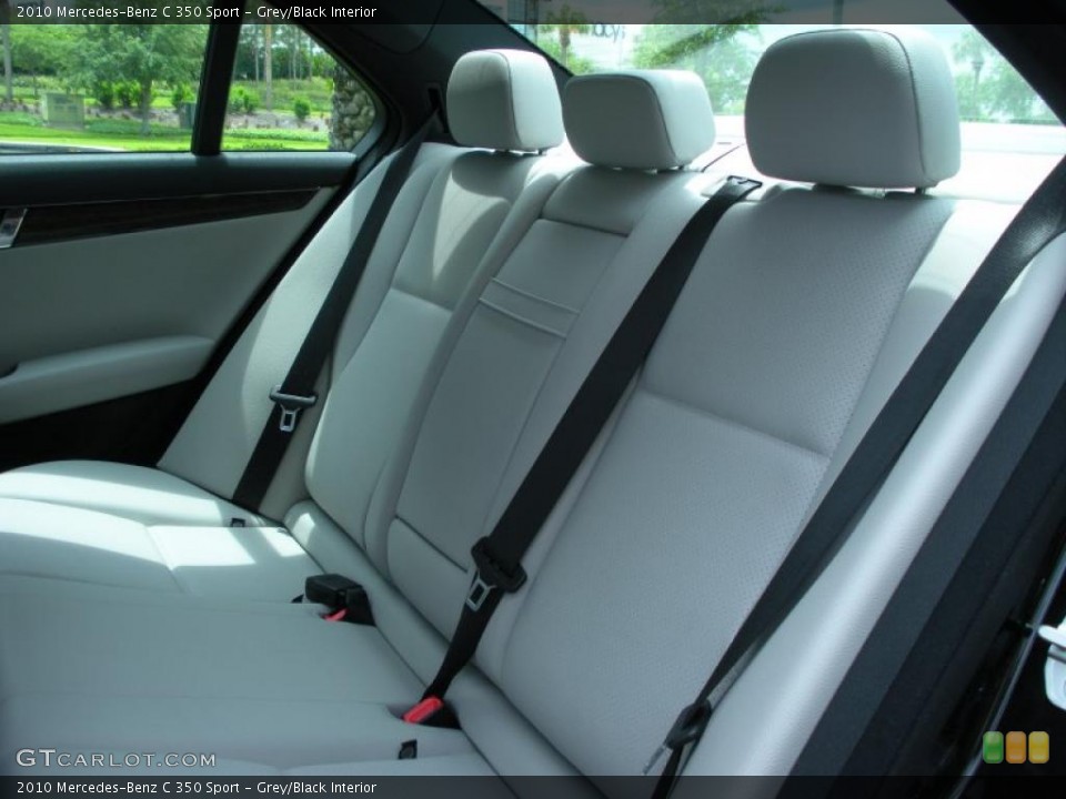 Grey/Black Interior Photo for the 2010 Mercedes-Benz C 350 Sport #48142104