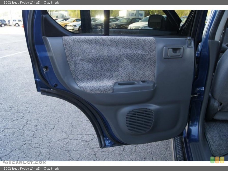 Gray Interior Door Panel for the 2002 Isuzu Rodeo LS 4WD #48143886