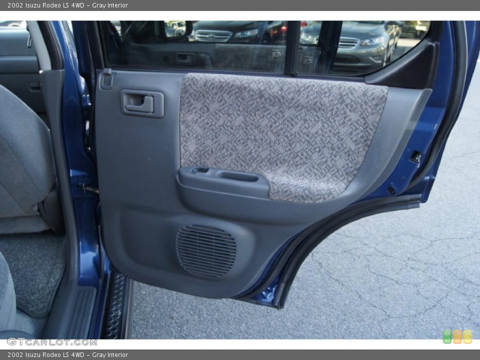 Gray Interior Door Panel for the 2002 Isuzu Rodeo LS 4WD #48143922