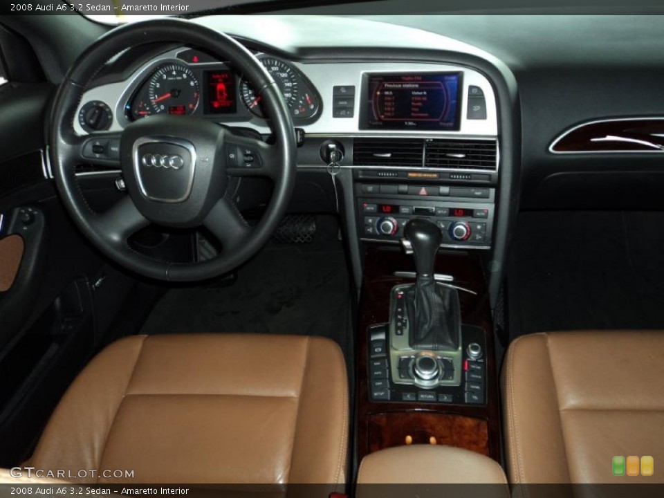 Amaretto Interior Dashboard for the 2008 Audi A6 3.2 Sedan #48145617