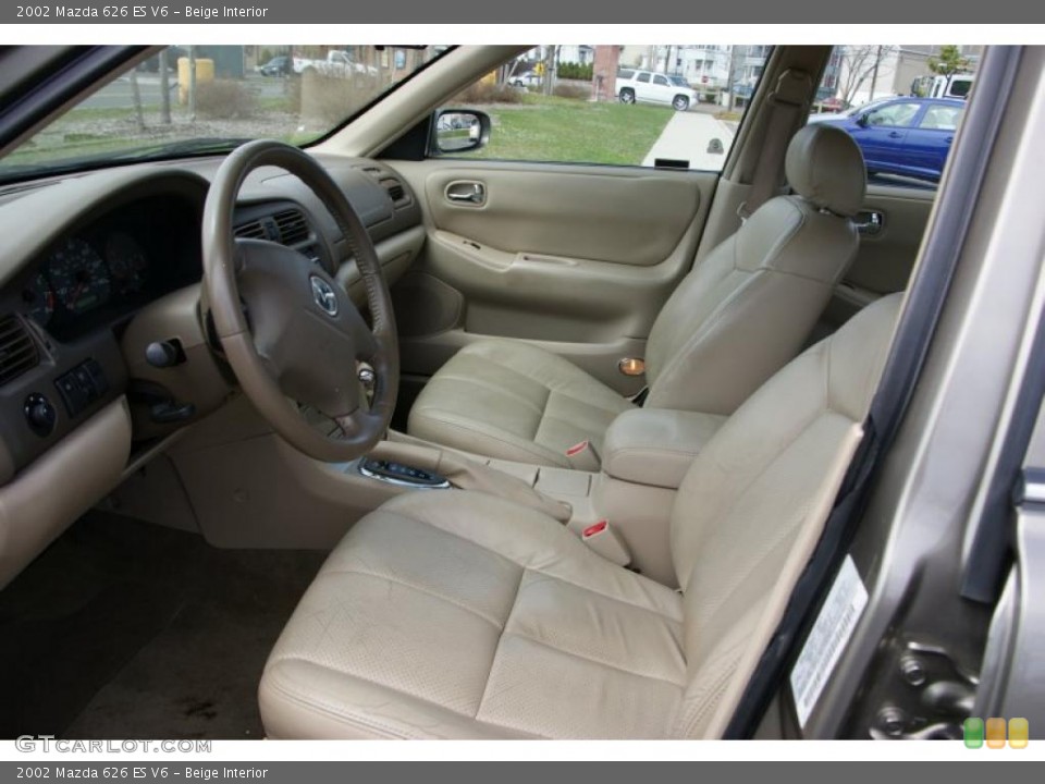 Beige Interior Photo for the 2002 Mazda 626 ES V6 #48147755