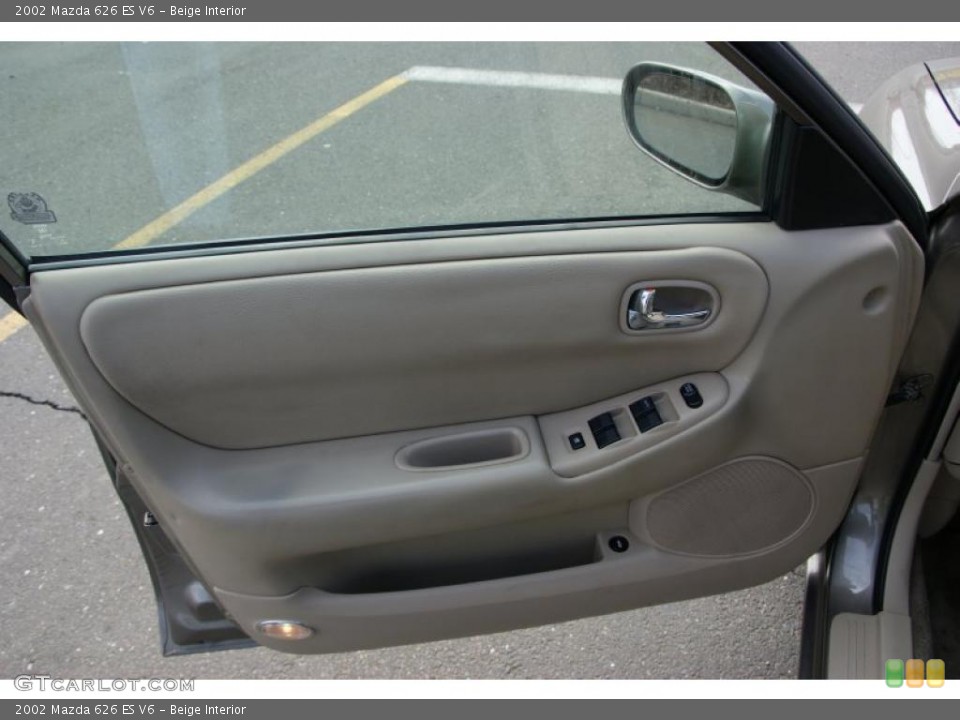 Beige Interior Door Panel for the 2002 Mazda 626 ES V6 #48147779