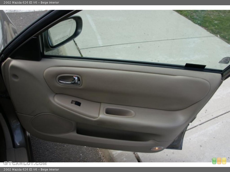 Beige Interior Door Panel for the 2002 Mazda 626 ES V6 #48147860