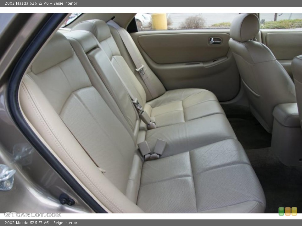 Beige 2002 Mazda 626 Interiors