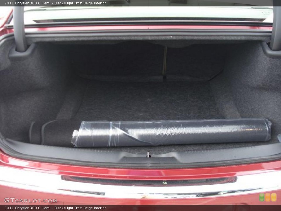 Black/Light Frost Beige Interior Trunk for the 2011 Chrysler 300 C Hemi #48148106