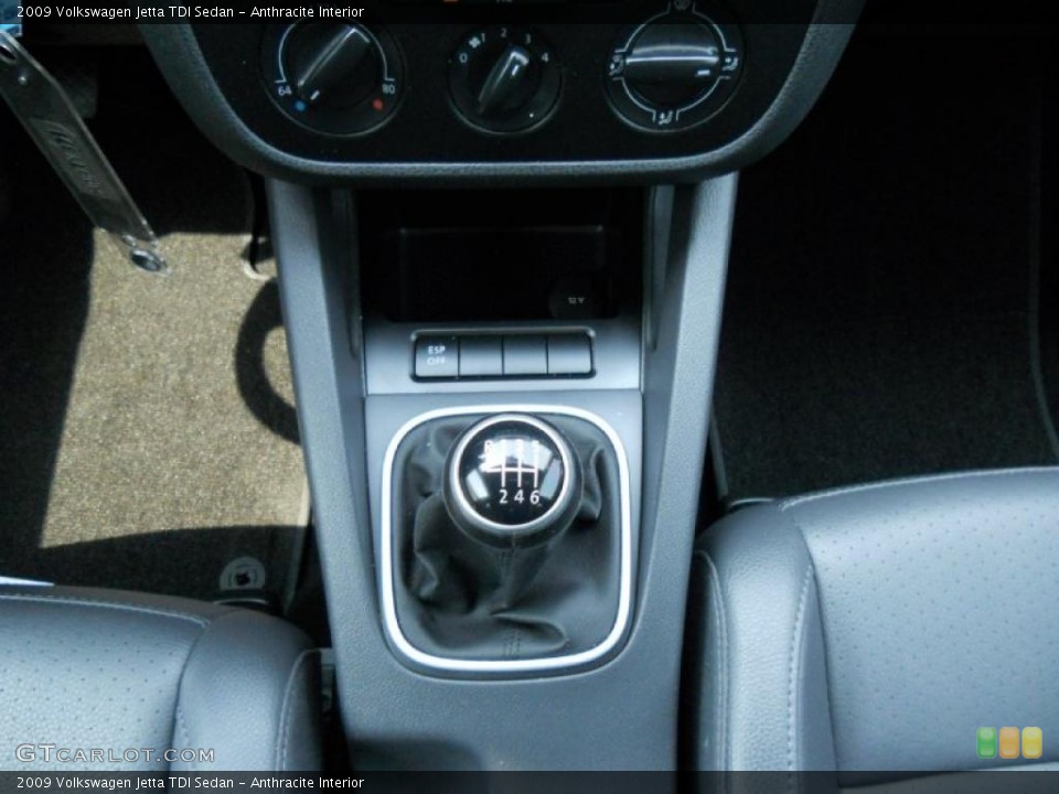 Anthracite Interior Transmission for the 2009 Volkswagen Jetta TDI Sedan #48148649
