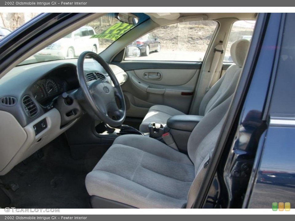 Pewter 2002 Oldsmobile Intrigue Interiors