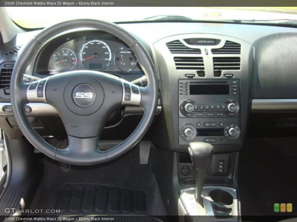 Ebony Black Interior Dashboard for the 2006 Chevrolet Malibu Maxx SS Wagon #48150584