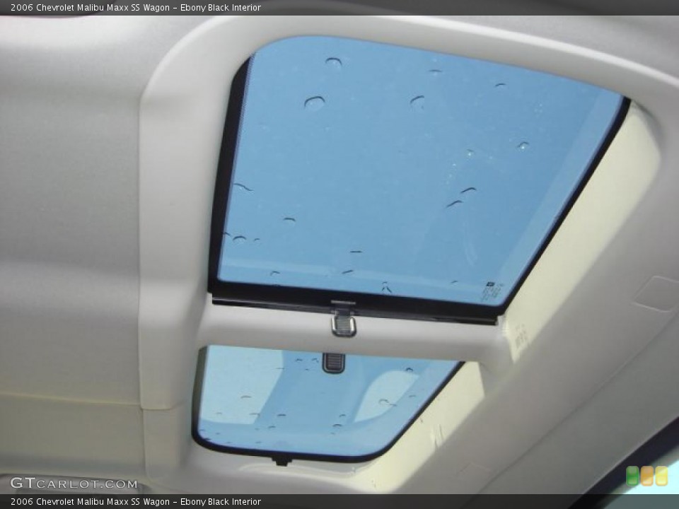 Ebony Black Interior Sunroof for the 2006 Chevrolet Malibu Maxx SS Wagon #48150596