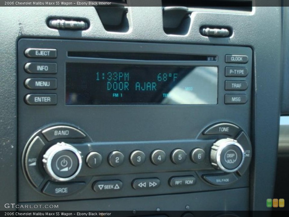 Ebony Black Interior Controls for the 2006 Chevrolet Malibu Maxx SS Wagon #48150653