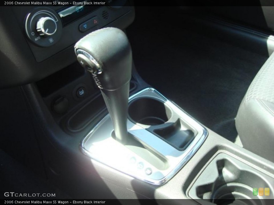 Ebony Black Interior Transmission for the 2006 Chevrolet Malibu Maxx SS Wagon #48150674
