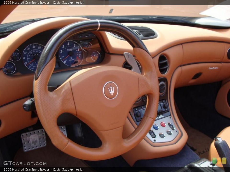Cuoio (Saddle) Interior Dashboard for the 2006 Maserati GranSport Spyder #48151307