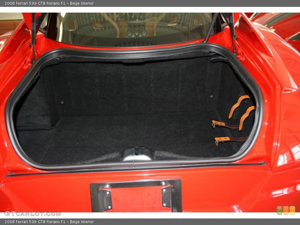 Beige Interior Trunk for the 2008 Ferrari 599 GTB Fiorano F1 #48151556