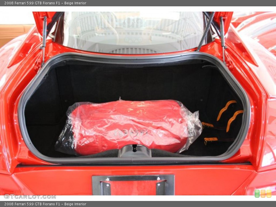 Beige Interior Trunk for the 2008 Ferrari 599 GTB Fiorano F1 #48151574
