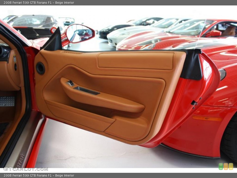Beige Interior Door Panel for the 2008 Ferrari 599 GTB Fiorano F1 #48151637