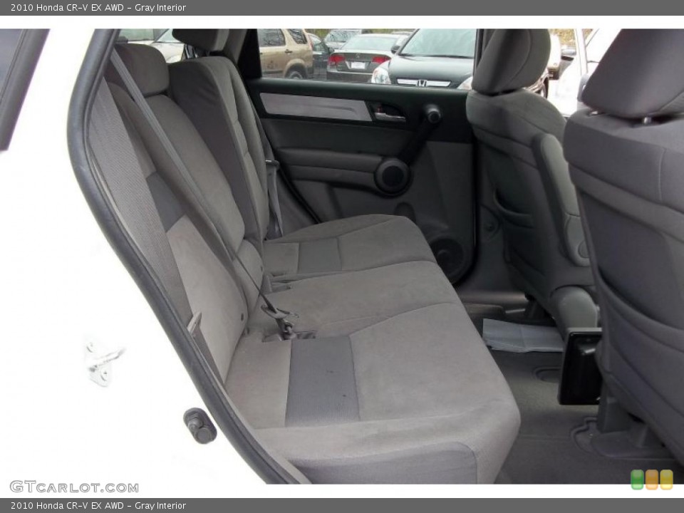 Gray Interior Photo for the 2010 Honda CR-V EX AWD #48152228