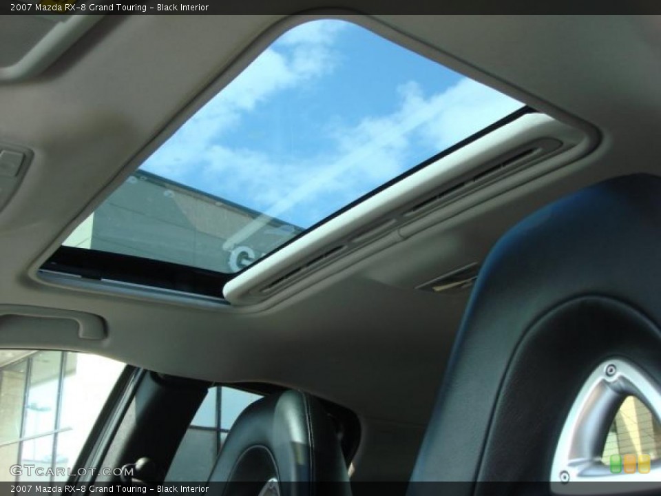 Black Interior Sunroof for the 2007 Mazda RX-8 Grand Touring #48154838