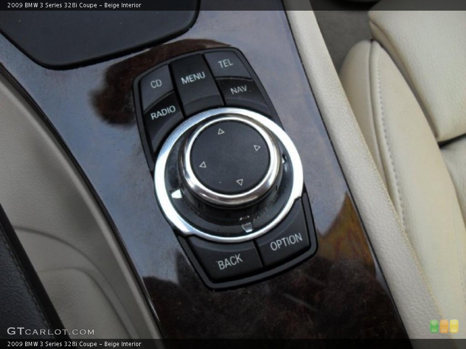Beige Interior Controls for the 2009 BMW 3 Series 328i Coupe #48156413