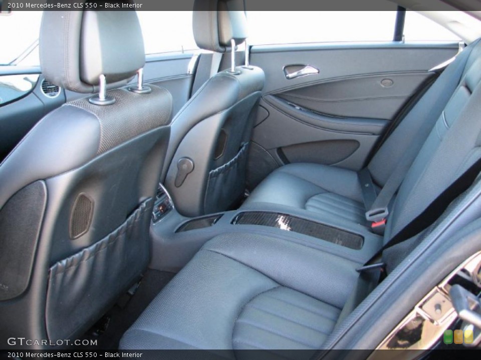 Black Interior Photo for the 2010 Mercedes-Benz CLS 550 #48156992