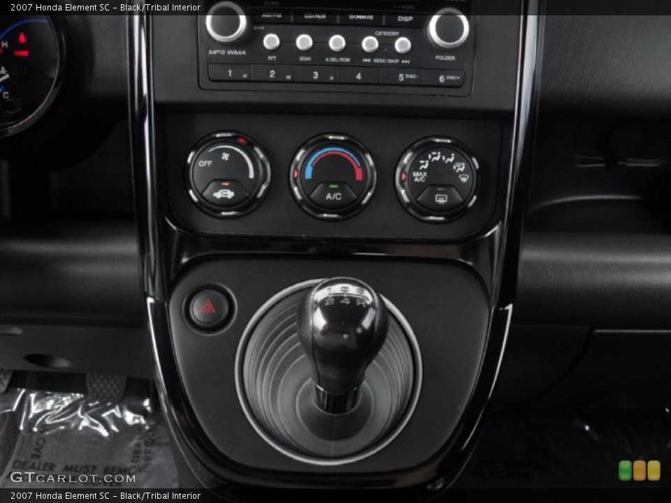 Black/Tribal Interior Controls for the 2007 Honda Element SC #48157208