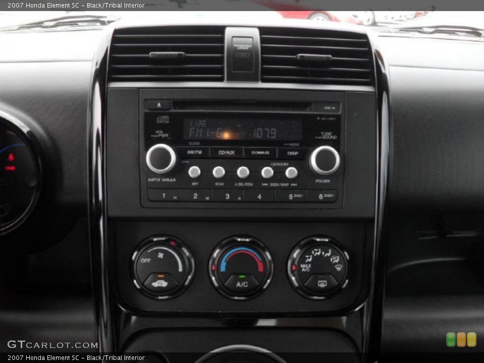 Black/Tribal Interior Controls for the 2007 Honda Element SC #48157217